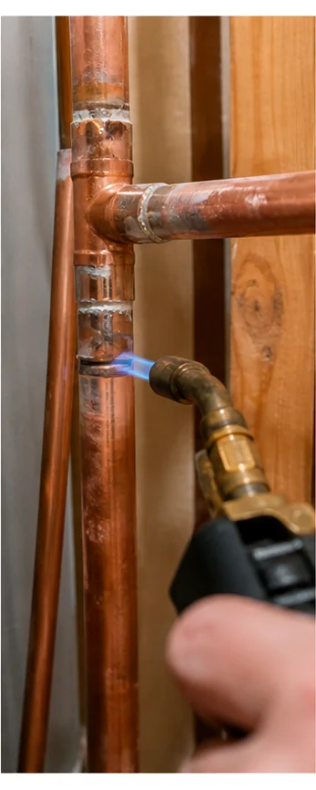 Local plumbing service pages example